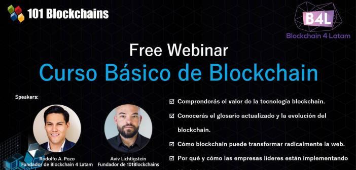 Presentación Webinar gratuita – Curso Básico de Blockchain