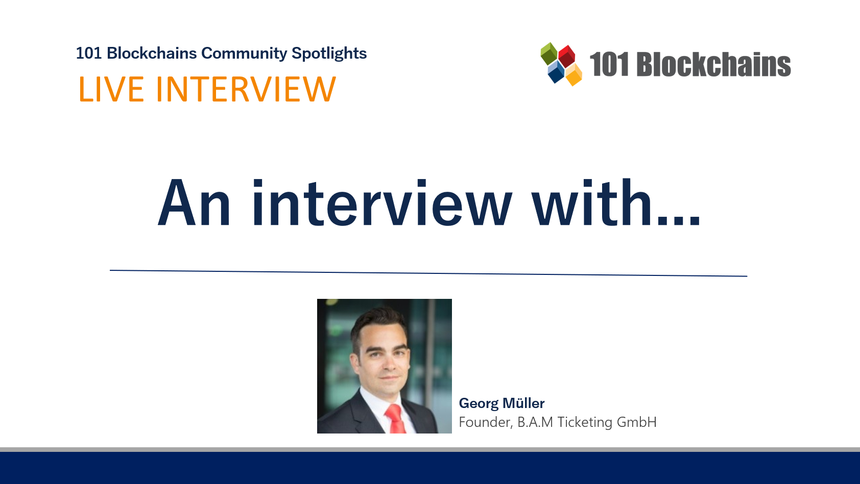 community spotlight Georg Müller Founde, B.A.M Ticketing GmbH