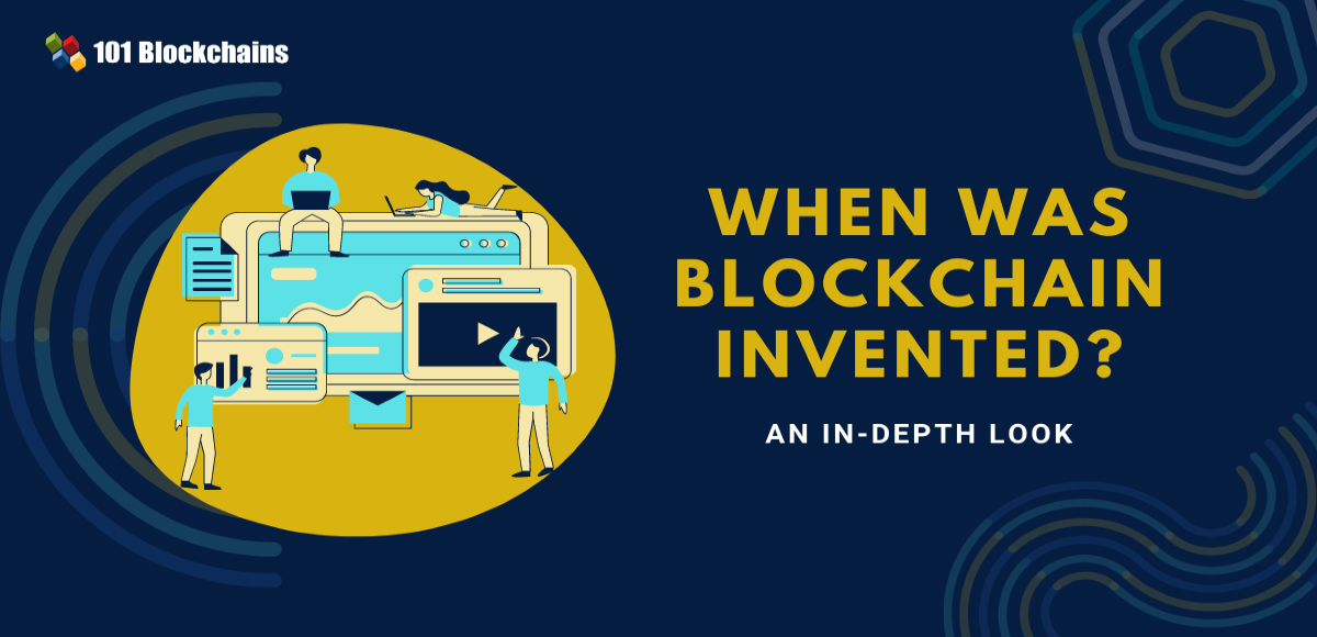 when blockchain invented