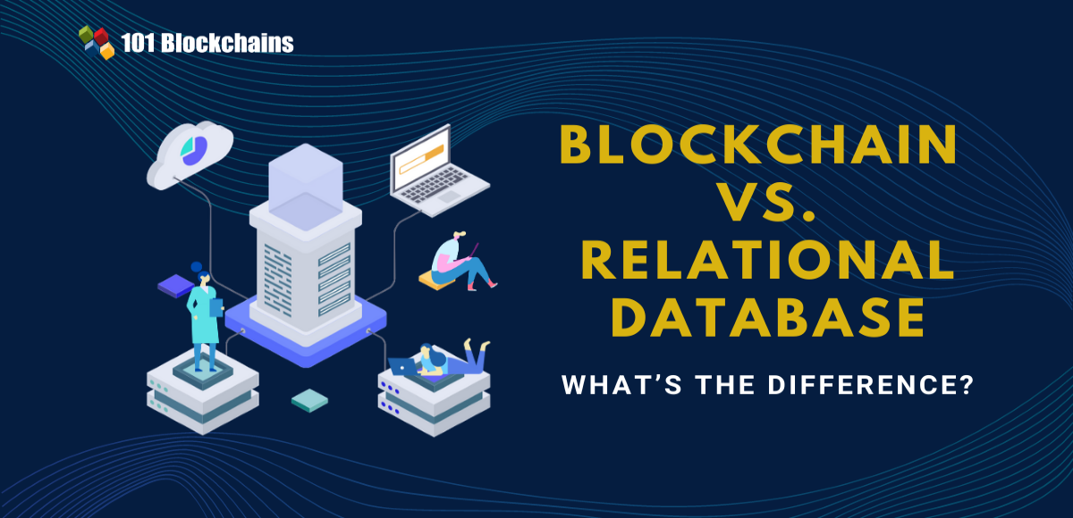 blockchain vs relational database