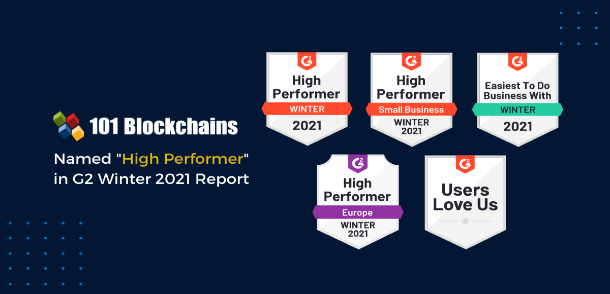 G2 Winter 2021 101 Blockchains Named as High Performer