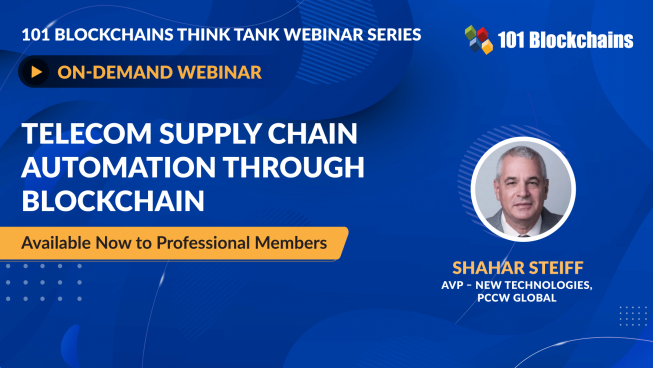 ON-DEMAND WEBINAR: Telecom Supply Chain Automation through Blockchain