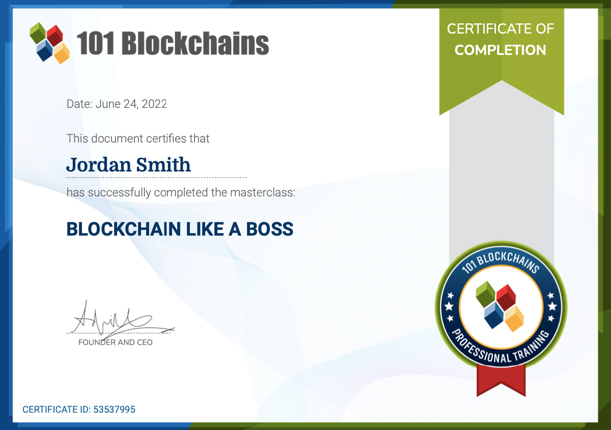 Blockchain Masterclass